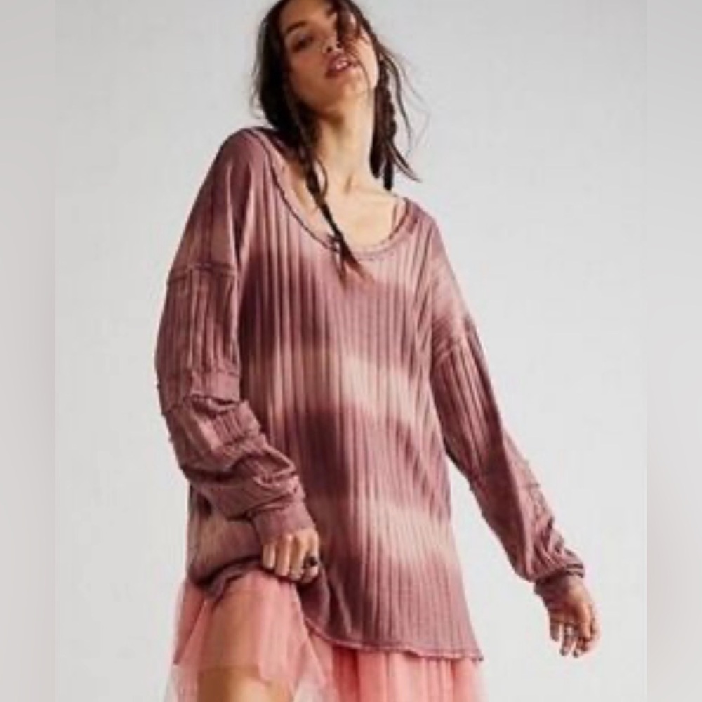NWT We The Free Free People Sunset Tee Oversized M